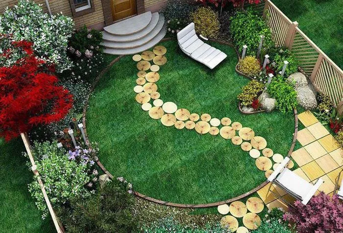 Дизайн садового участка 4 сотки ...