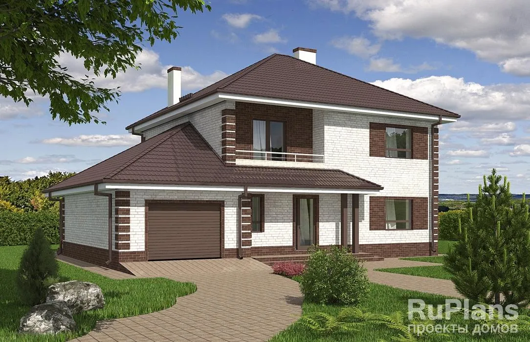 Rg4933 - Проект двухэтажного дома с ...