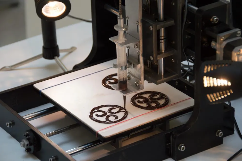 Кондитерская с использованием 3D принтера
