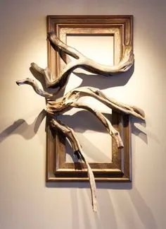 Cain & Abel - Wood frames with grafted manzanita branches on Etsy, $902.02 CAD Driftwood Furniture, Art Sculpture, Sculptures, Work Diy, Wood Design, Design Design, Design Ideas